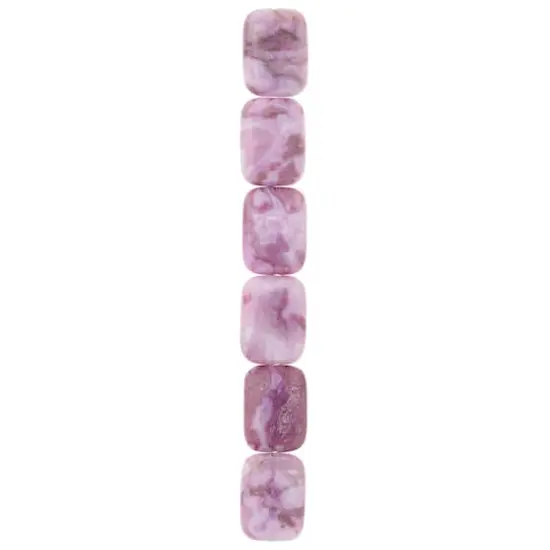Amethyst Ocean Rectangle Beads, 22mm by Bead Landing&trade; {4}