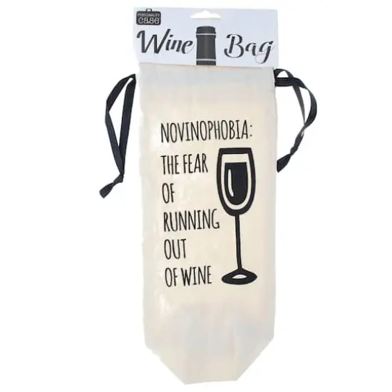 Personality Case&trade; Novinophobia Canvas Wine Bag {4}
