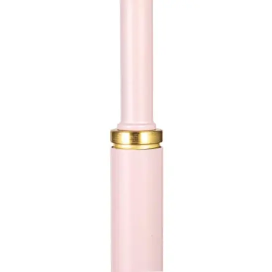 Hello Honey&reg; 65" Pink Round Metal Floor Lamp {7}