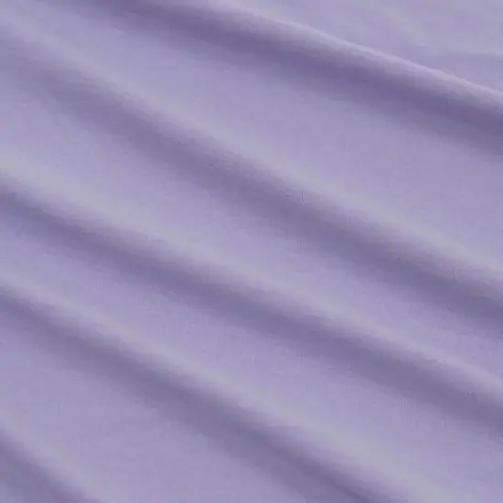 Fabric Merchants Solid Cotton Jersey Knit Fabric Lilac {1}