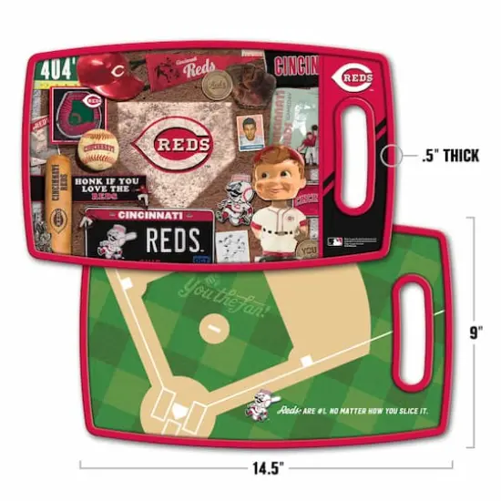 MLB Retro Series Cutting Board Cincinnati Reds {4}