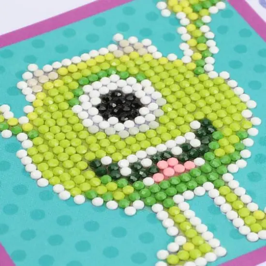 Camelot Dotz&reg; Beginner Mike Wazowski Fun Diamond Painting Kit {6}