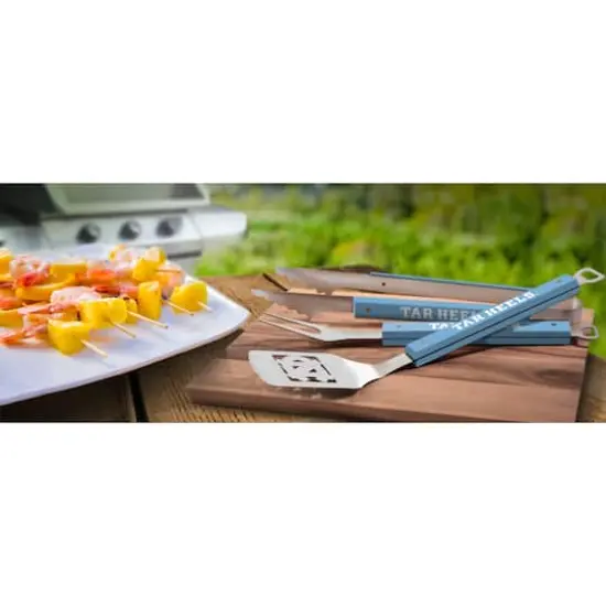 College Team Barbecue Set North Carolina Tar Heels {4}