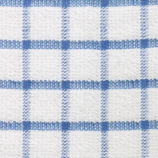 DII&reg; Blue Combo Windowpane Dishcloths, 6ct. {7}