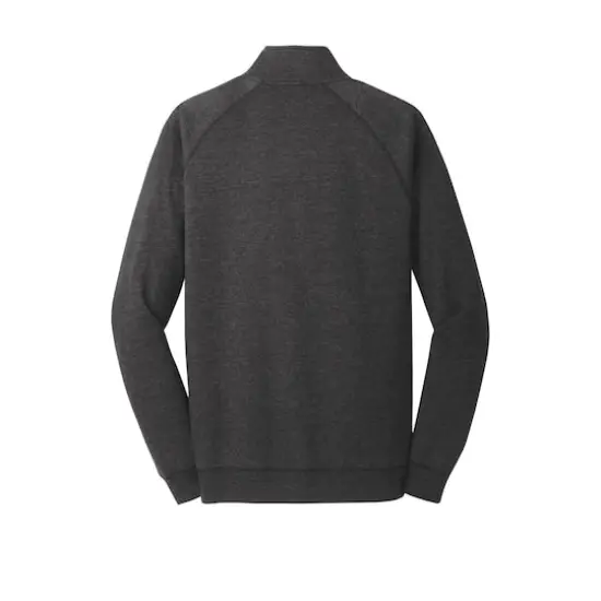 District&reg; 1/4 Zip Lightweight Fleece Heathered Black {5}