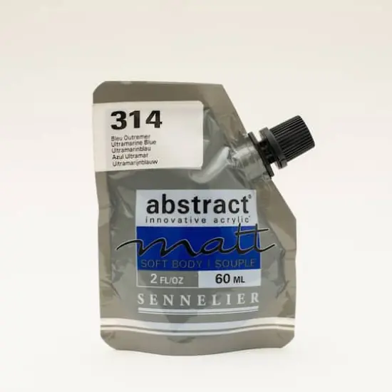Sennelier Matt Abstract&reg; Acrylic, 60mL 314 Ultramarine Blue {1}
