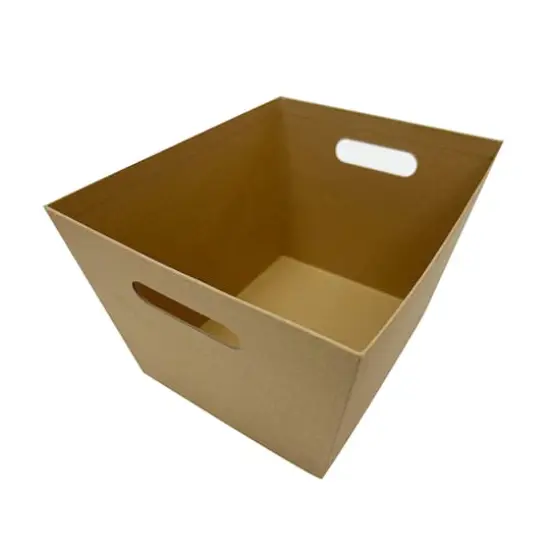 12.5" Paperboard Gift Basket by Celebrate It&trade; Kraft {4}