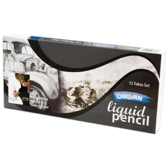 Derivan&reg; 12 Piece Liquid Pencil Set {1}