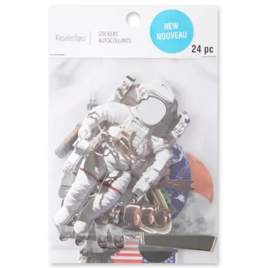 Astronaut Die Cut Stickers by Recollections&trade; {5}