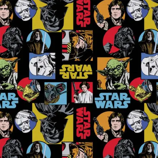 Star Wars&trade; Character Precut Fleece Fabric Bundle {3}