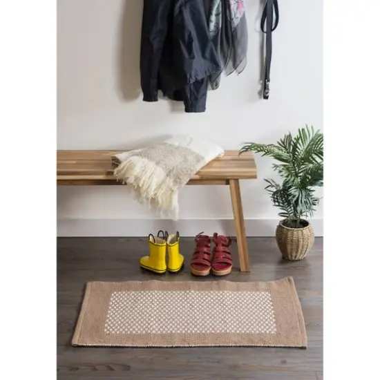 DII&reg; Stone Bordered with Small Diamonds Rug, 2ft. x 3ft. {4}