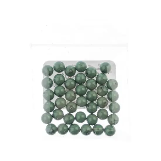 Preciosa Maxima Gemcolor 6mm Glass Pearls, 40ct. Sage {3}