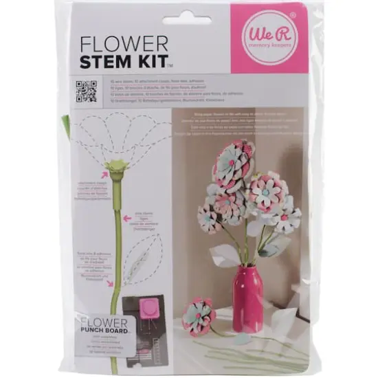 We R Memory Keepers&reg; Spring Green Flower Stem Kit {1}