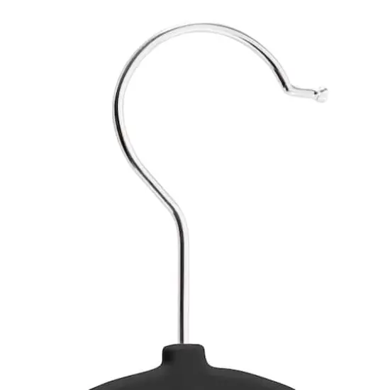 Honey Can Do Black Non-Slip Rubberized Suit Hangers, 50ct. {4}