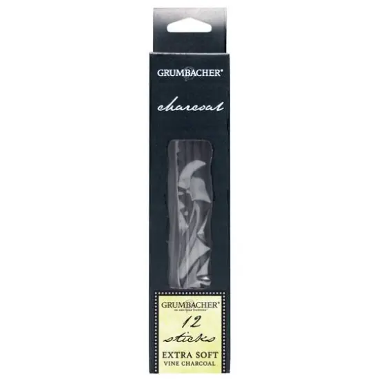 Grumbacher&reg; Extra-Soft Vine Charcoal {1}