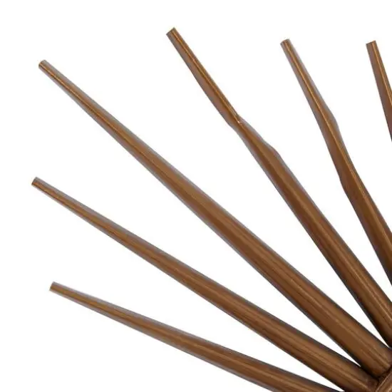 Gold Metal Rustic Wall Mirror Set {8}