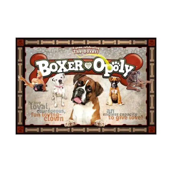 Late For The Sky Boxer-Opoly&trade; Board Game {3}