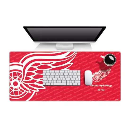 NHL Logo Series Desk Pad Detroit Red Wings {1}