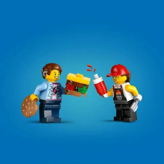 LEGO&reg; City Burger Truck Toy Building Set 60404 {8}