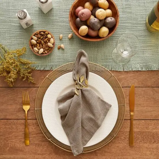 DII&reg; Variegated Napkin Set, 6ct. Mushroom {7}