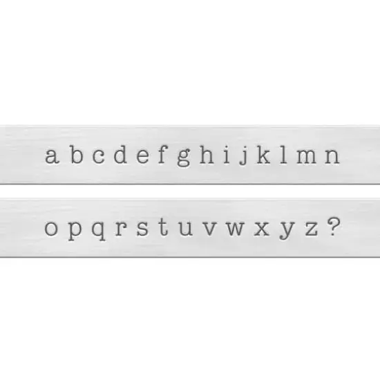 ImpressArt&reg; Typewriter&trade; Lowercase Letter Stamps, 3mm {3}