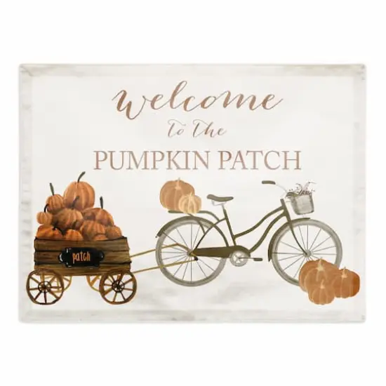 Pumpkin Patch Wagon Placemat {1}