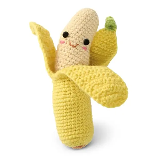 Intermediate Banana Amigurumi Crochet Kit by Loops & Threads&reg; {1}