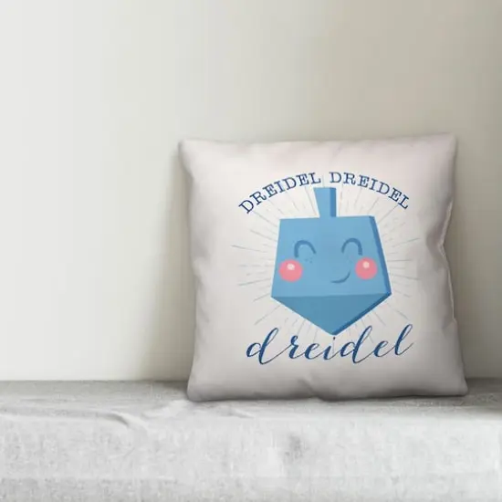 Dreidel Dreidel Dreidel 18x18 Spun Poly Pillow {3}