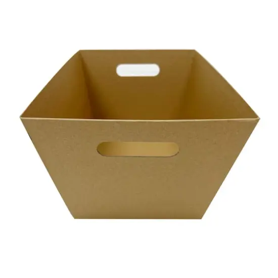 12.5" Paperboard Gift Basket by Celebrate It&trade; Kraft {5}