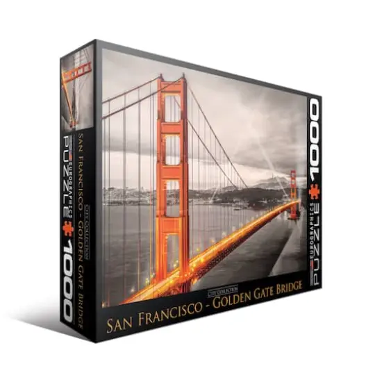 City Collection San Francisco Golden Gate Bridge 1,000 Piece Jigsaw Puzzle {1}
