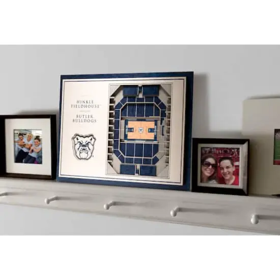 NCAA 5-Layer StadiumView Wall Art Butler Bulldogs {4}