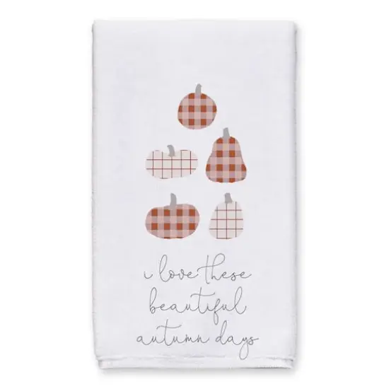 Autumn Days Tea Towel Set {3}