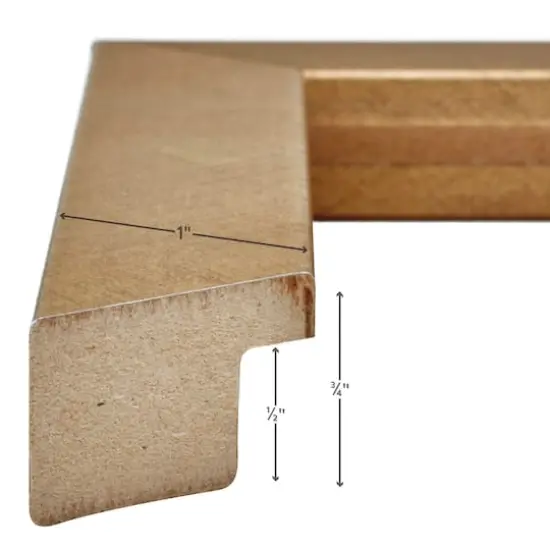 Craig Frames Essentials Gold Picture Frame {3}