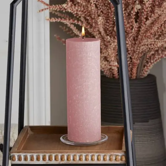 Root Candles 3" x 9" Unscented Timberline&trade; Pillar Candle Dusty Rose {3}