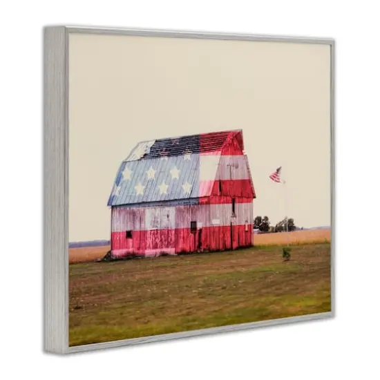 Stupell Industries Americana Farmhouse Barn Framed Giclee Art Gray {4}