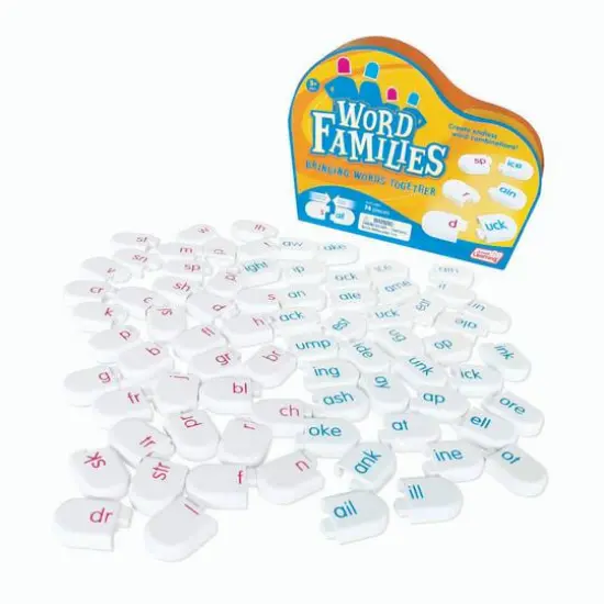 Junior Learning® Word Families Bringing Words Together Building Block Game {6}
