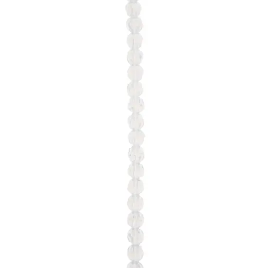 Preciosa Glass Crystal Round Beads, 4mm by Bead Landing&trade; White Opal {1}