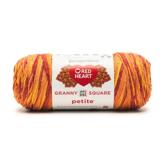 Red Heart® All in One™ Granny Square Petit™ Yarn Pep Talk {1}