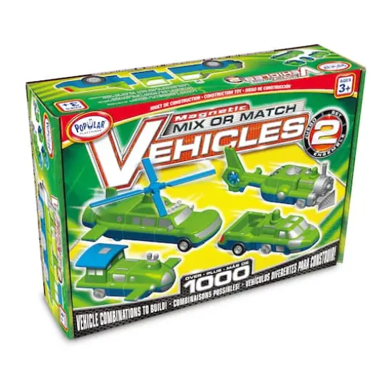 Magnetic Mix or Match Vehicles Set No.2 {3}