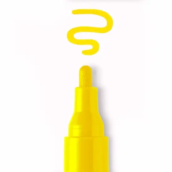 Fluorescent Broad Line Paint Pen Set by Craft Smart&reg; {8}