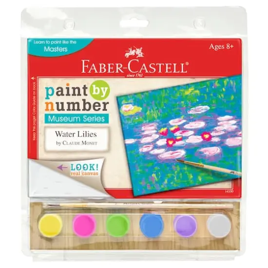 Faber-Castell Paint by Number Museum Series, Water Lilies {1}