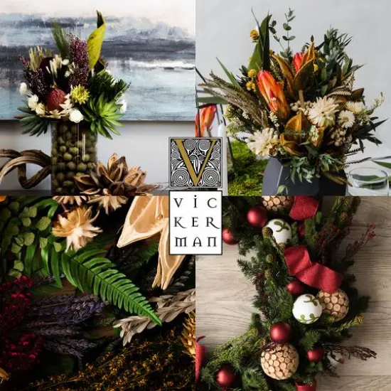 Dried Red Queen Flower Stem {9}