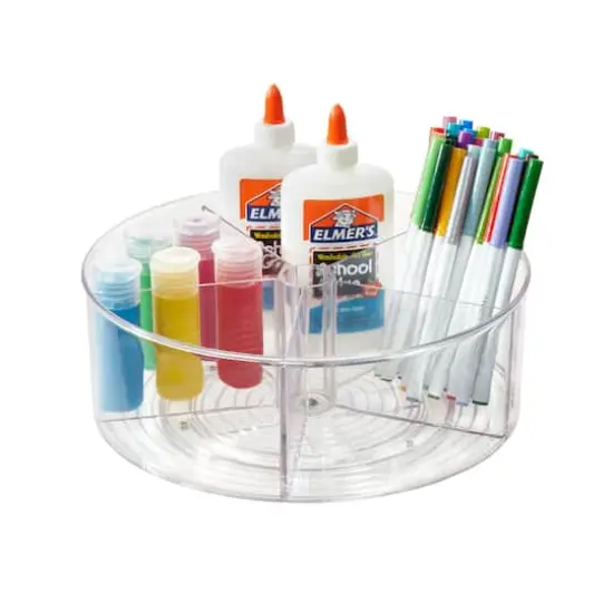 iDesign 11.5" 5 Compartment Plastic Turntable {2}