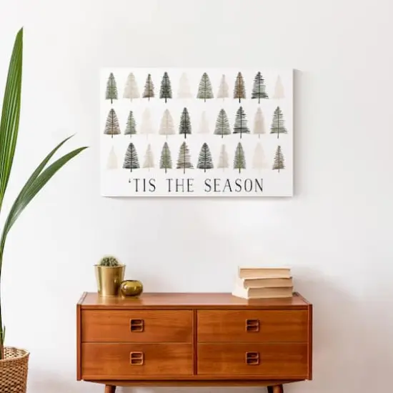 Tis The Season 30x20 Canvas Wall Art {5}