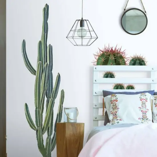 RoomMates Cactus Giant Peel & Stick Wall Decals {4}