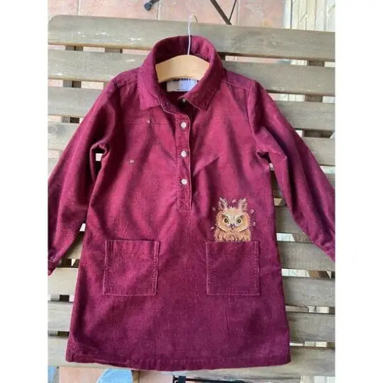 MP Studia Curious Owl Cross Stitch on Clothes Kit {9}