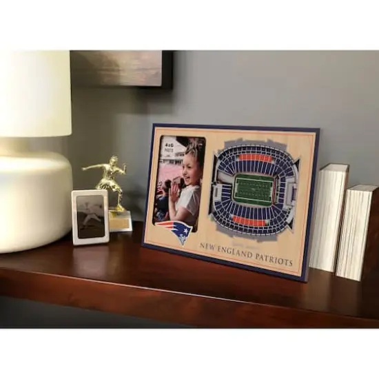 NFL 3D StadiumViews Picture Frame New England Patriots {4}