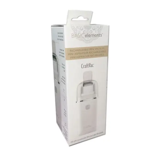 The Beadsmith&reg; BASIC elements&trade; CraftVac&trade; Rechargeable Mini Vacuum {6}