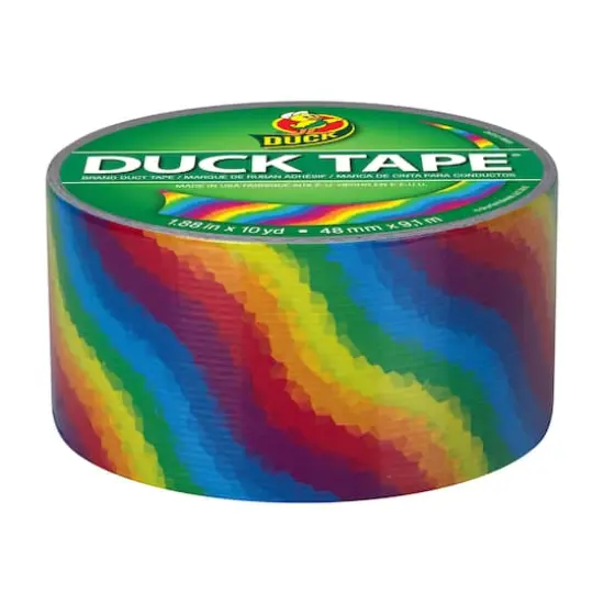 Duck Tape&reg; Rainbow Print Duct Tape {1}