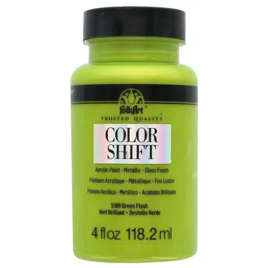 FolkArt&reg; Color Shift&trade; Acrylic Paint, 4oz. Green Flash {1}